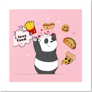 Panda lovers Posters and Art